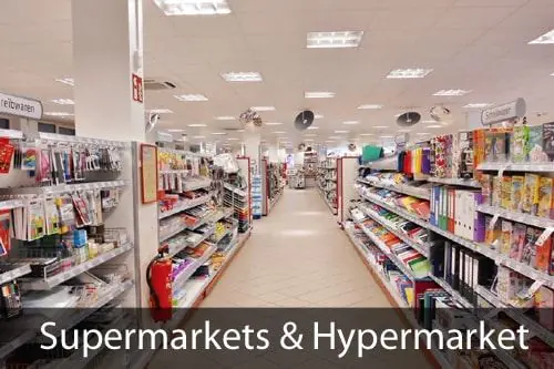 Pest Control for Supermakets, Hypermakets